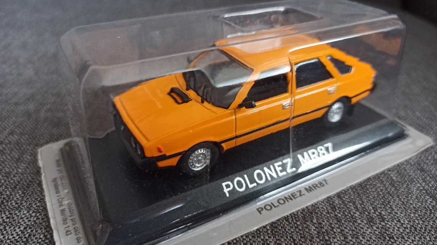 Polonez mr'87 1:43 Model Deagostini Auta PRL-u Złota Kolekcja Kultowe