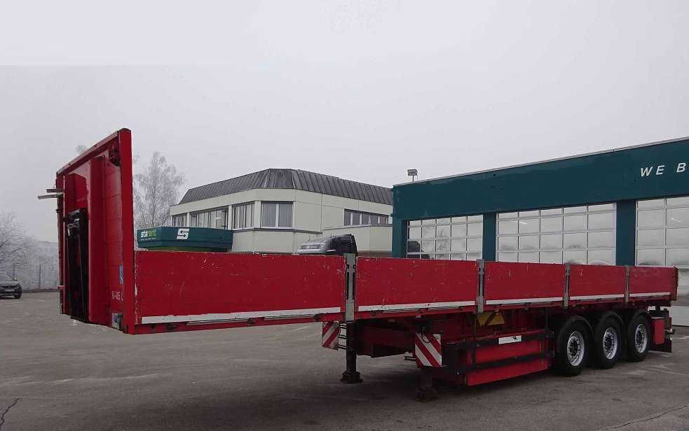 Schwarzmuller Długość 11.6 + 0,4m burtowa, pod kontenery