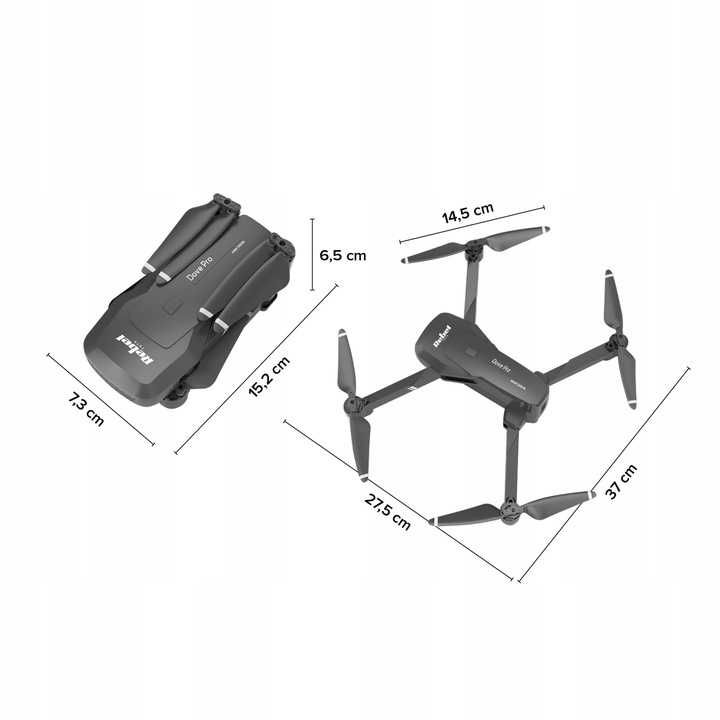 Dron DOVE PRO kamera HD + kontroler AKROBACJE powrót 3 TRYBY żyroskop