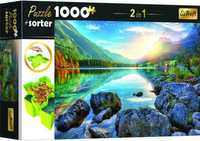 Puzzle trefl 1000 + sorter jezioro Hintersee, Niemcy