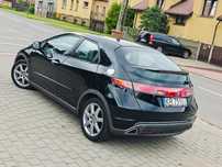 Honda Civic SPORT * 1.8i V-TEC 140KM * Klimatronik * Aluski * Czarnulka * Alkantar