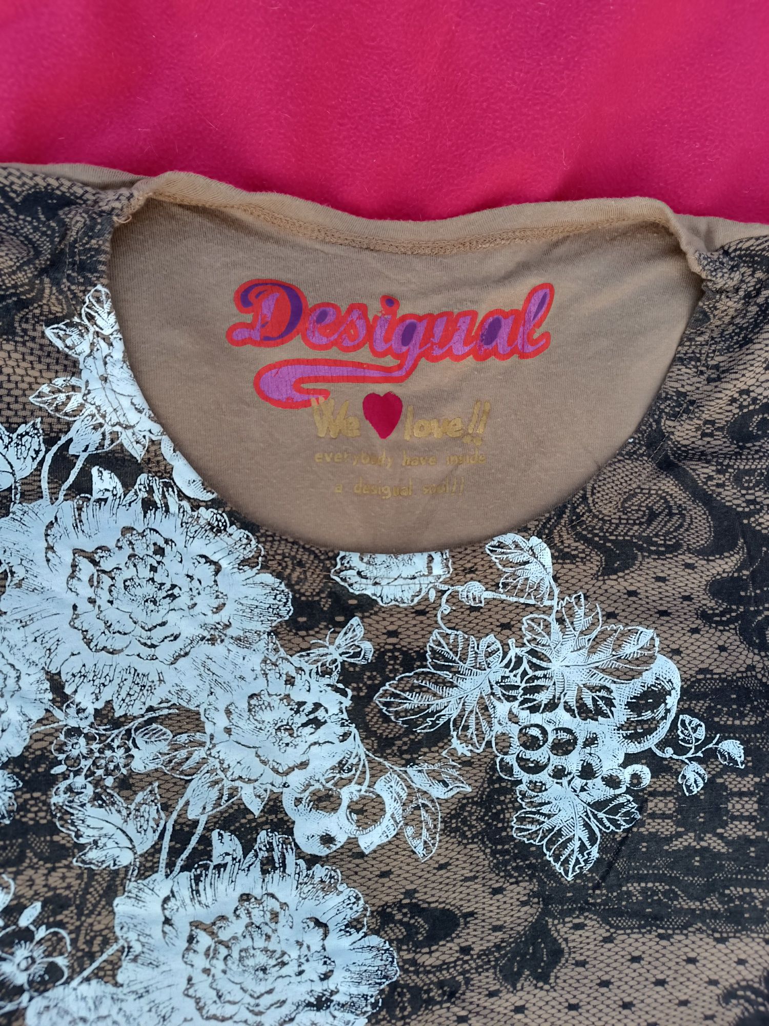 Desigual T-shirt / bluzka z krótkim rękawem