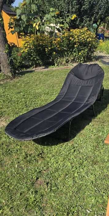 Dwa leżaki ogrodowe łóżko polowe nowe cena za 2 sztuki