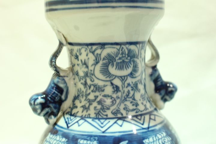 Par de Jarras Porcelana Chinesa Símbolo da Dupla Felicidade XX