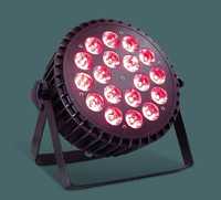 Lampa LED par 18x18W RGBWA+UV 2 sztuki