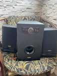 Продам SVEN c2-10 акустическую систему, собвуфер и 2 колонки. Новые.