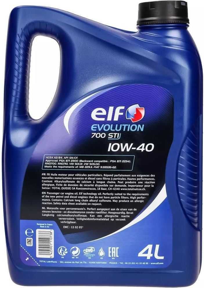 Olej Elf Evolution 700 Sti 10W-40 4l