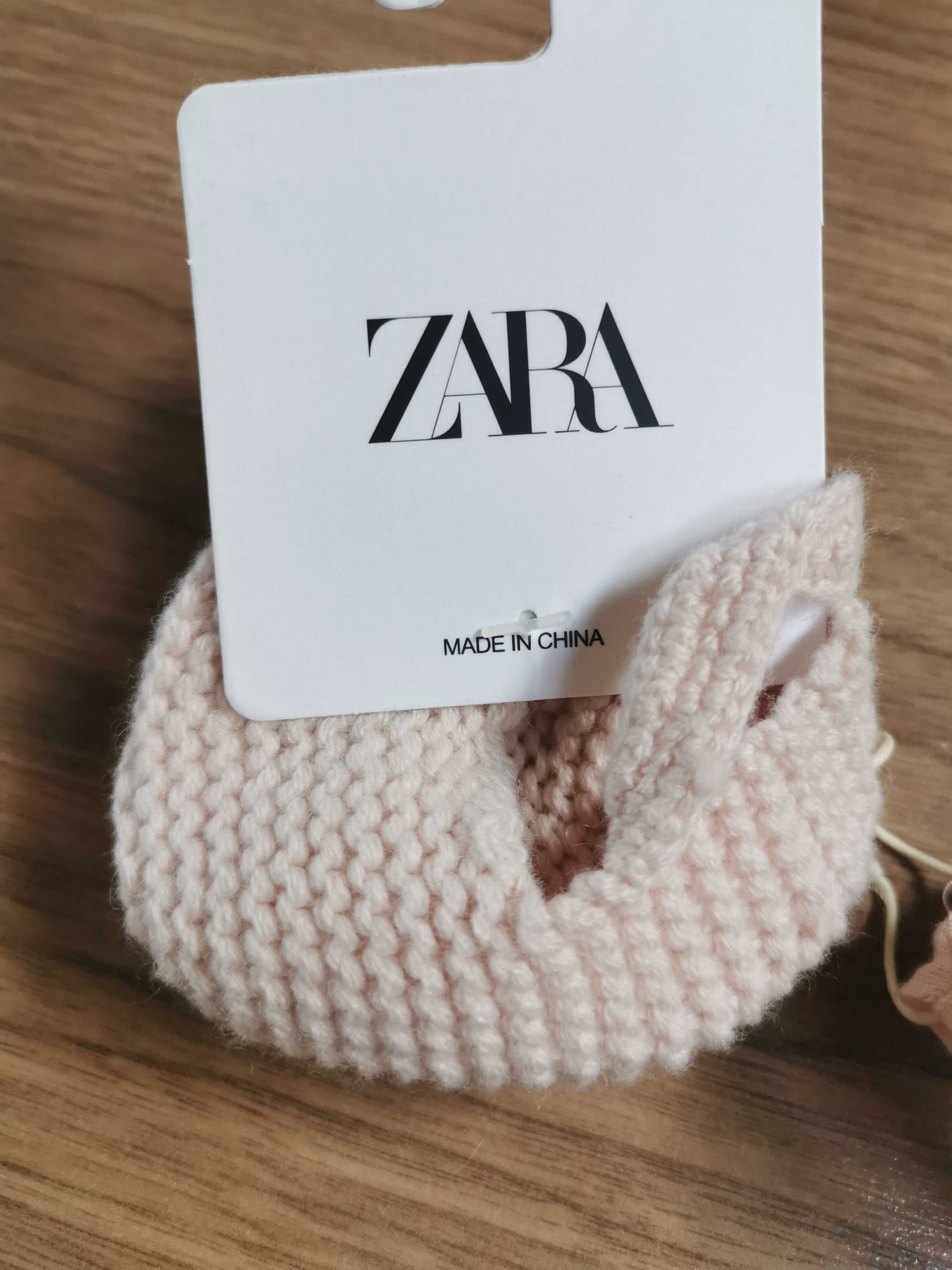 ZARA 100% kaszmirowe buciki roz. 15