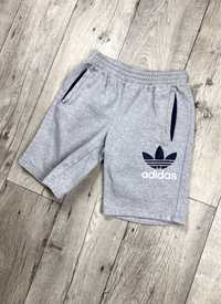 Adidas original шорты 11-12yrs 152см детские серые с лого оригинал