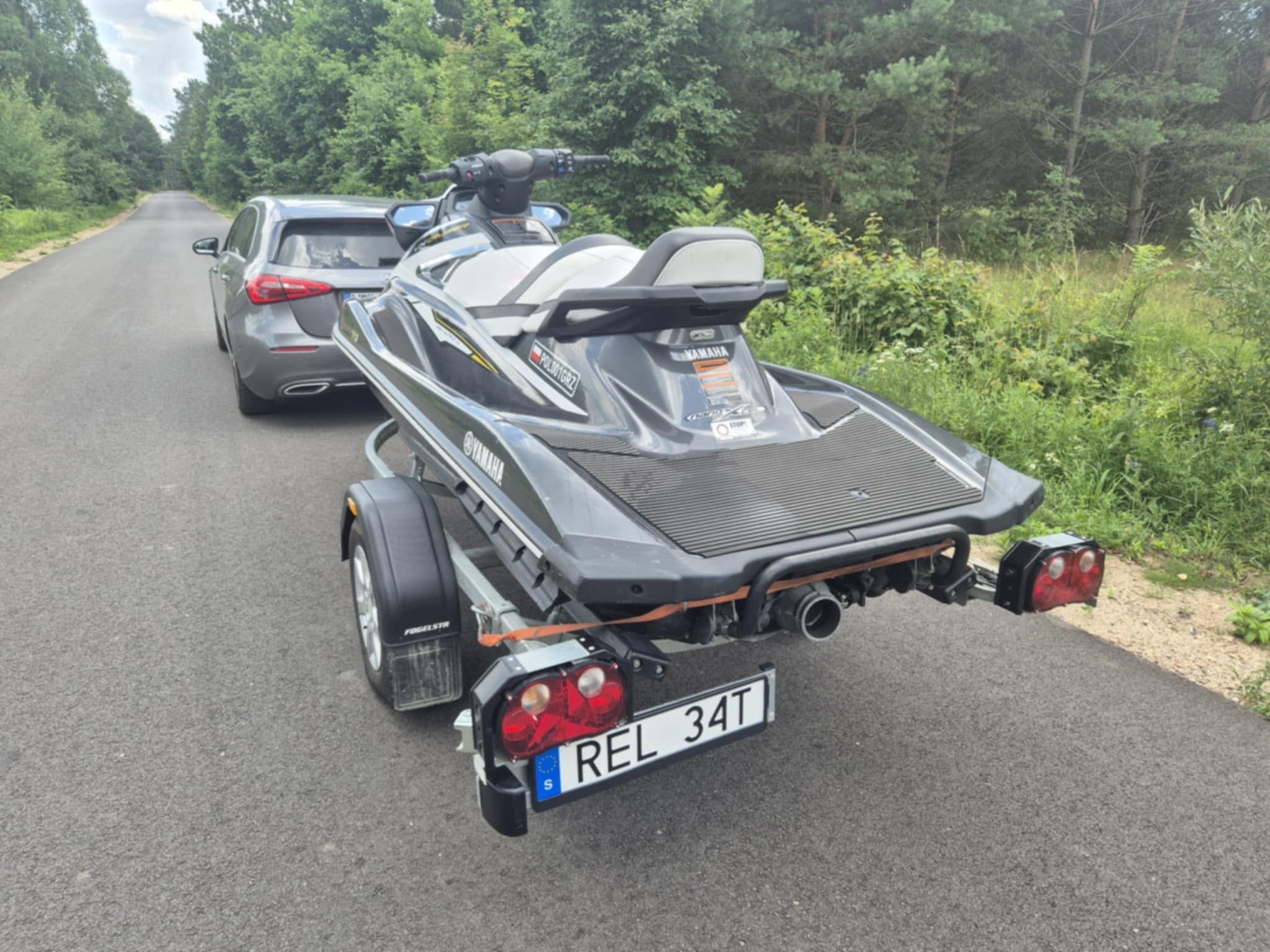 Yamaha vx cruiser tylko 50 mth, 2017 rok, zestaw z przyczepką