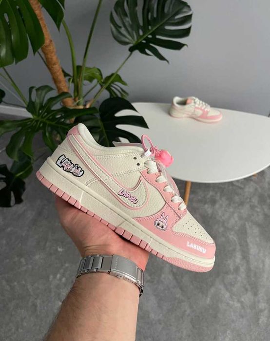 Кросівки Nike SB Dunk Low x Labubu Pink premium