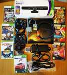 Pack Familiar Xbox 360 Completo - Kinect, 2 Comandos jogos divertidos
