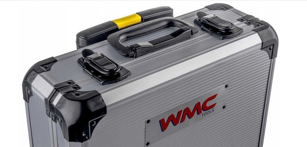 Zestaw Narzędzi 600+ El Wmc Kluczy Nasadek Bitów  Walizka Na Kółkach