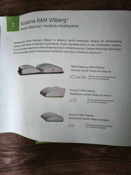 Vitberg - Materac masujący - Rehabilitacja - Wyrób medyczny