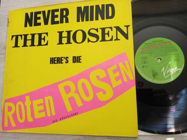 Die Roten Rosen Never Mind The Hosen Here's LP