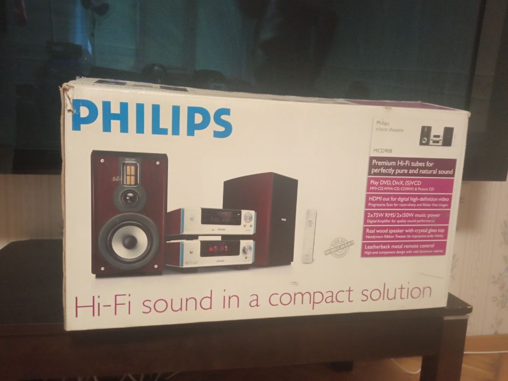Микротеатр  DVD Philips MCD 908.