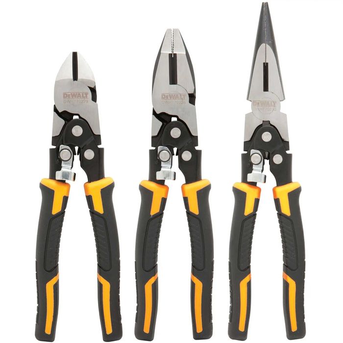 DeWALT DWHT0-70485 Набір з трьох шарнірно-губцевих інструментів