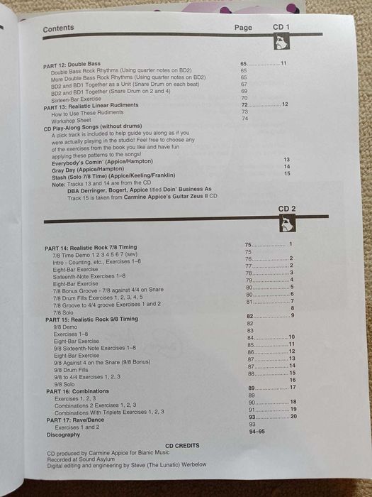 Livro "Ultimate Realistic Rock" – Carmine Appice