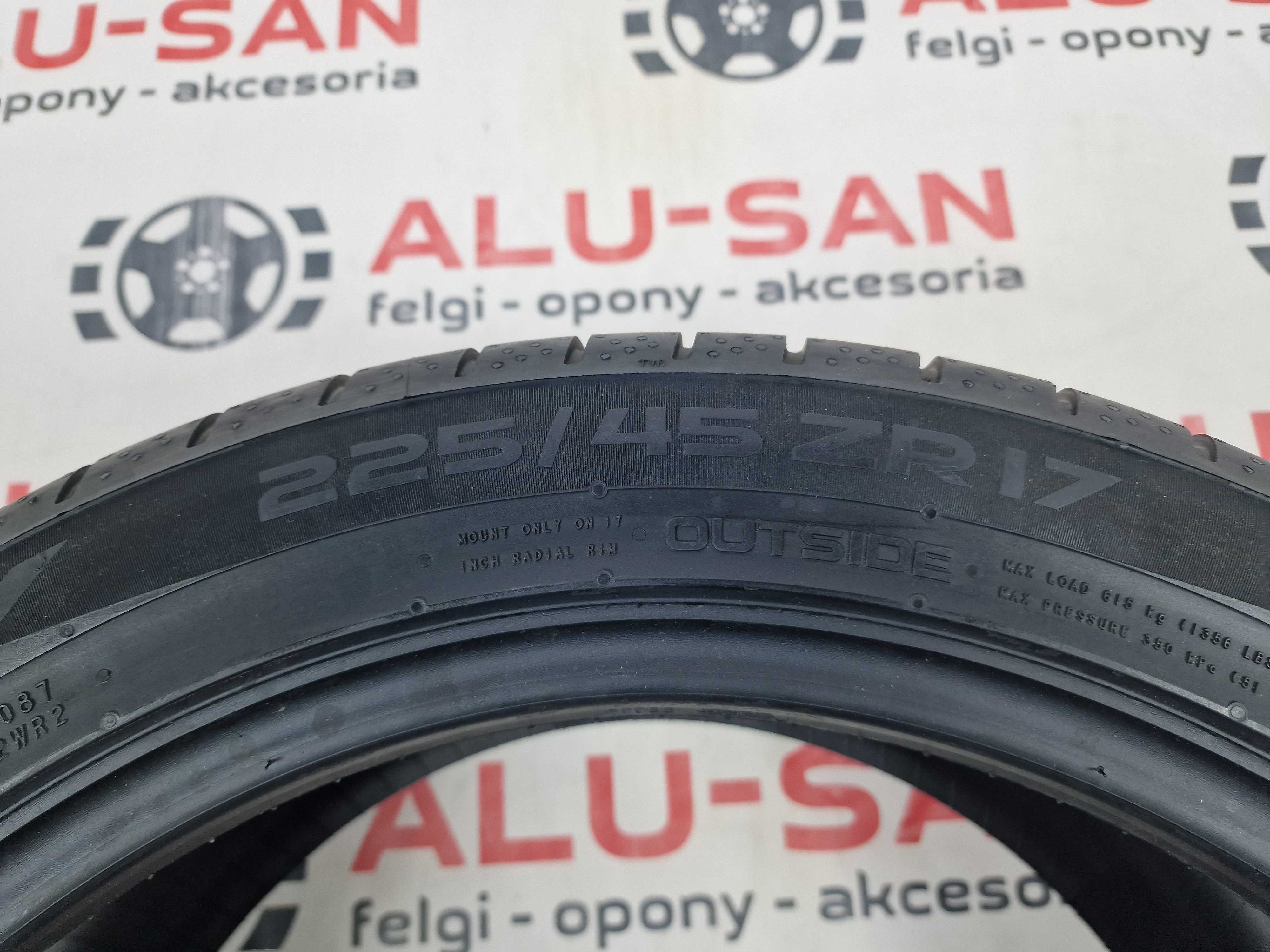 NOWE letnie OPONY 225/45R17 - Nokian Tyres PowerProof - Montaż GRATIS