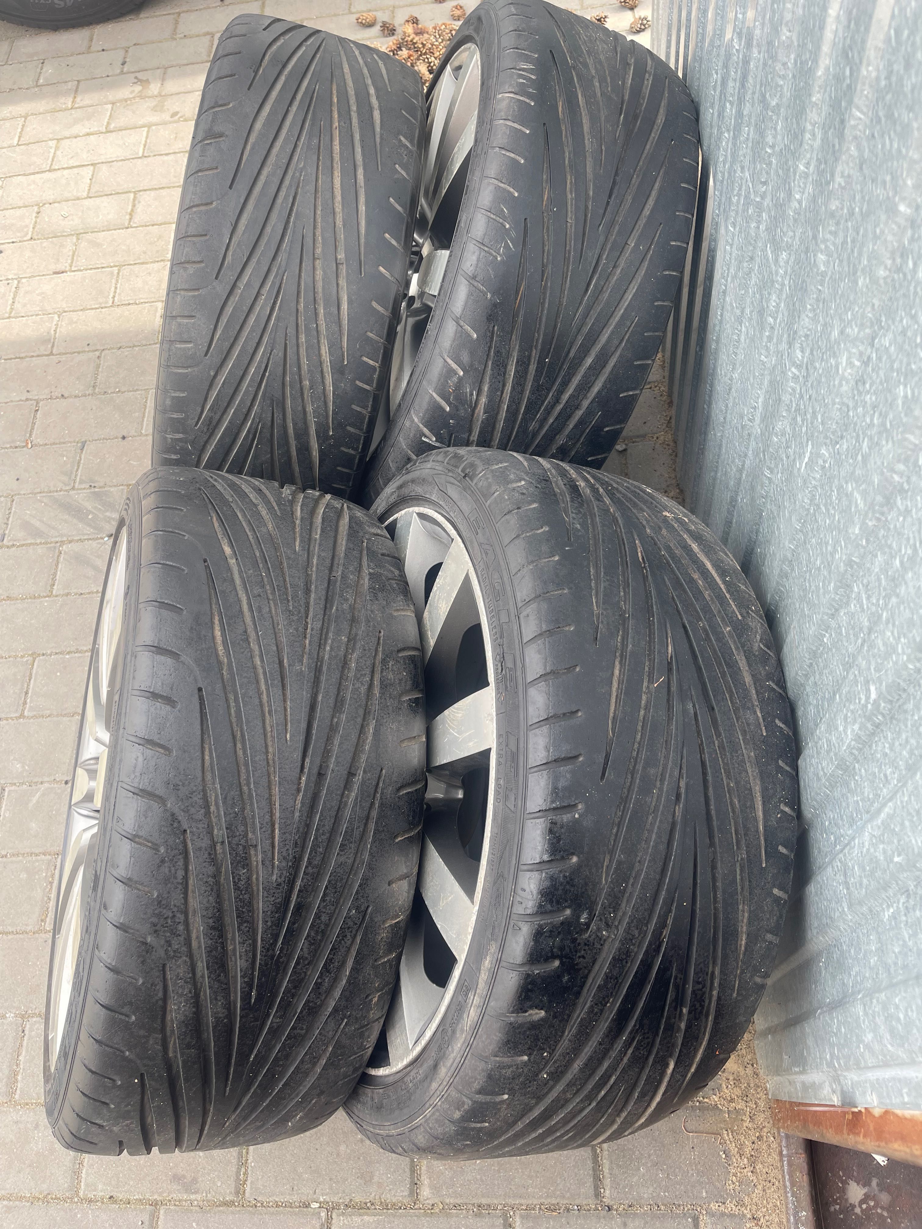 Koła MAK 19 Cali na Oponach Good Year 225/40 R18 92Y! ET35 VW,Audi,itd