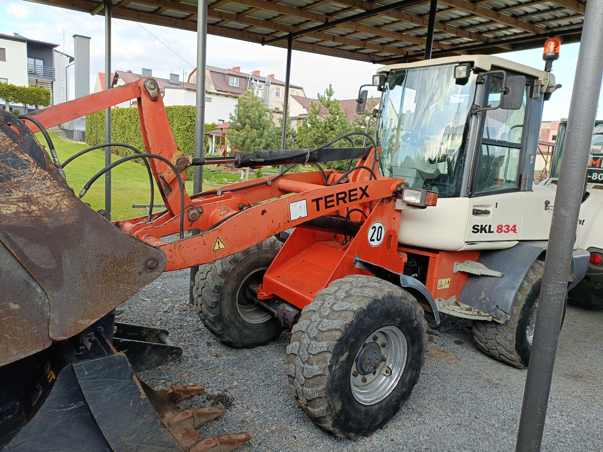 Ładowarka Terex - Schiffer skl 834 łyżka szczęka,widły