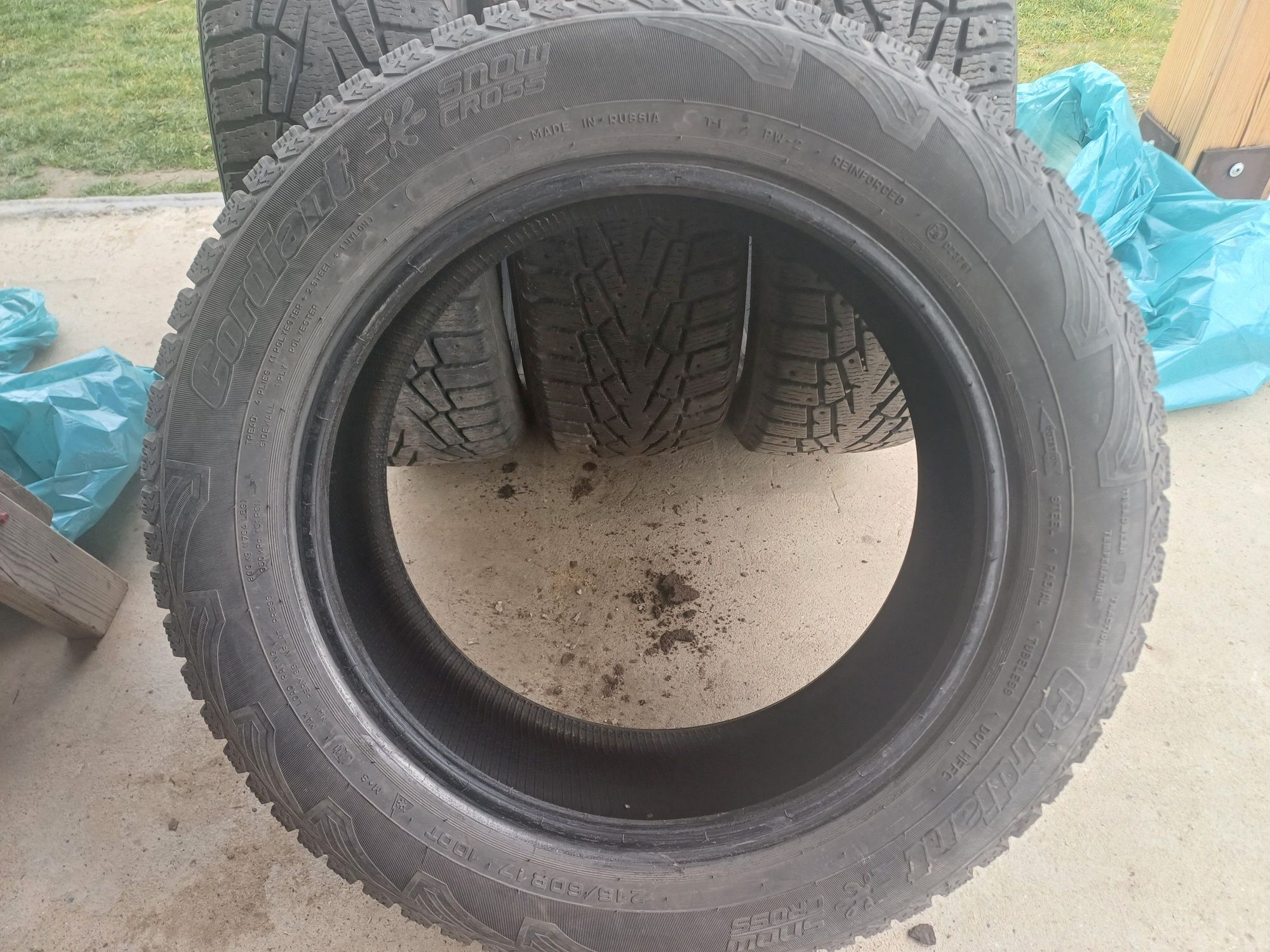 opony zimowe Cordiant 215/60/17
