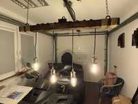 Lampa sufitowa styl industrialny loftowy rustykalny