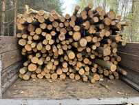 Sprzedam slupki ogrodzeniowe stemple budowlane debowe 2.4m