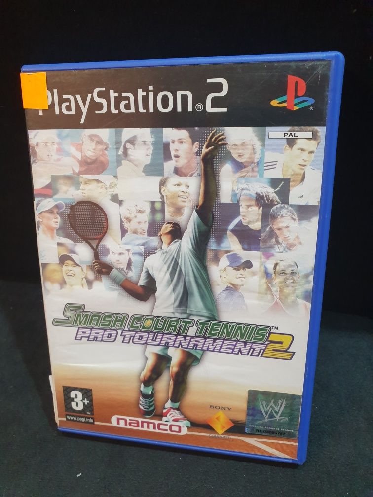 Gra gry ps2 Unikat Smash Court Tennis Pro Taurnament 2 promodisc