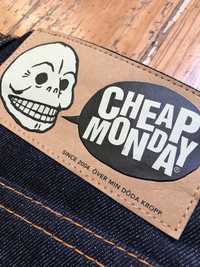 Cheap Monday Jeans Ganga Unissexo Tight Original Unwashed