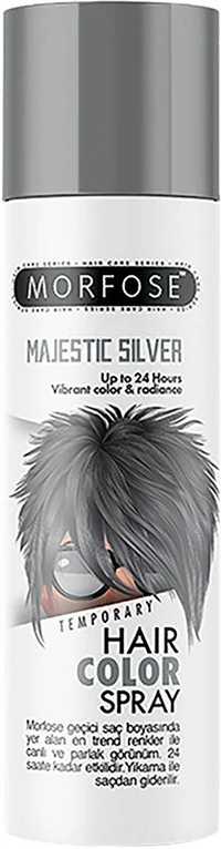 Цветной спрей для волос Majestic Silver Morfose, 150 мл