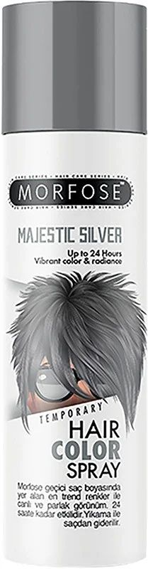 Цветной спрей для волос Majestic Silver Morfose, 150 мл
