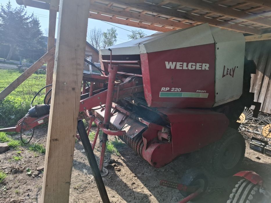 Welger rp220 profi pelne wyposażenie prasa walcowa
