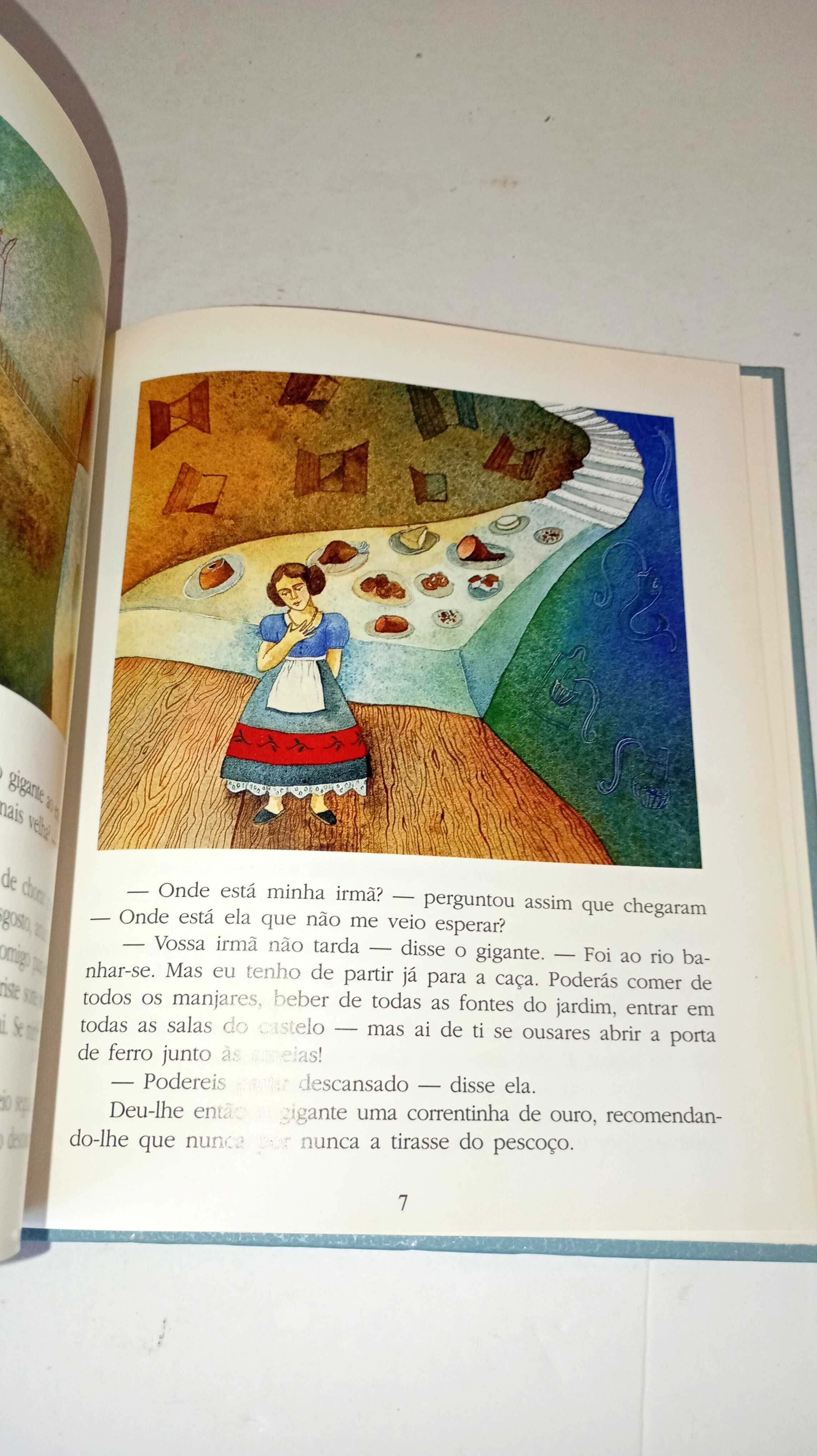 O Gigante e as três irmãs - Alice Vieira