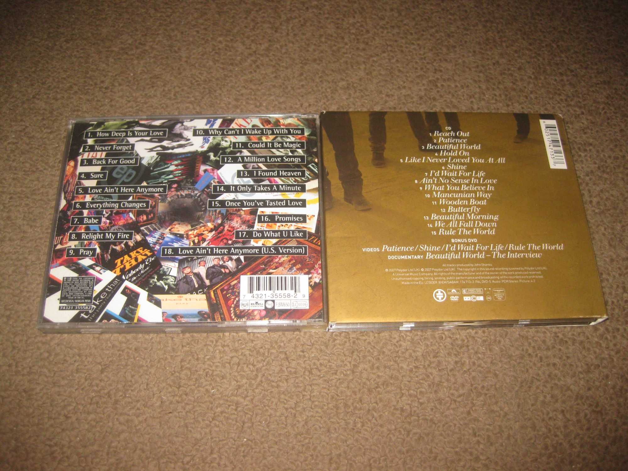 2 CDs dos "Take That"