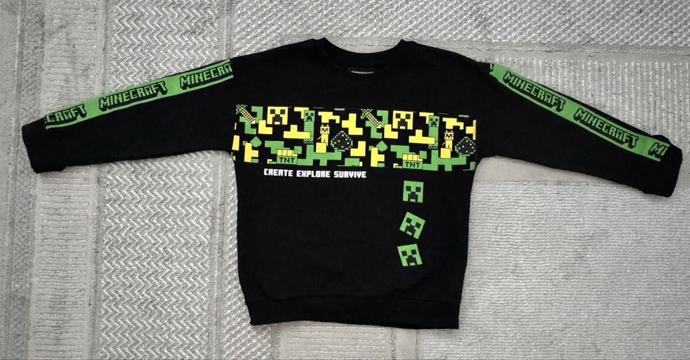 Bluza Minecraft rozmiar 122