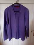 Sweter fioletowy