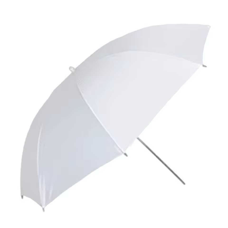 Sombrinha 82cm estúdio flash luz continua difusor branco fotografia