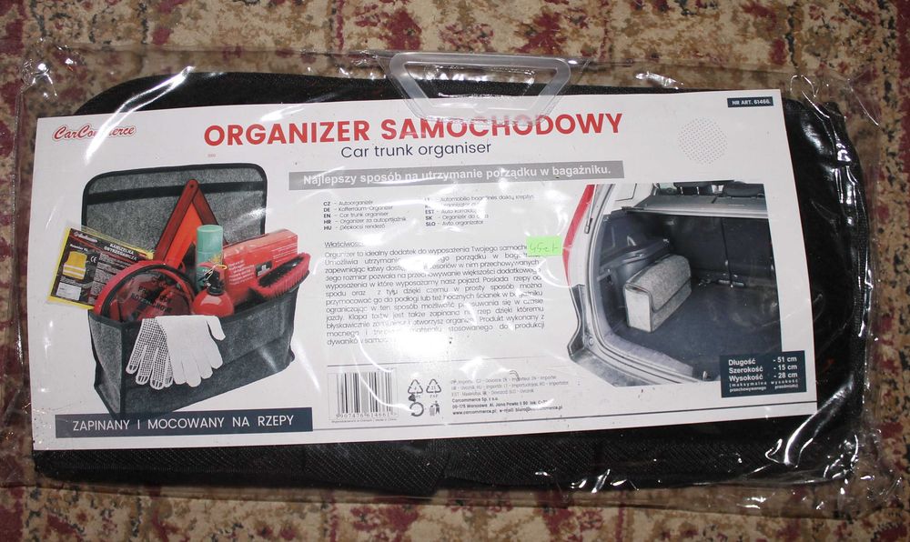 Organizer samochodowy CarCommerce
