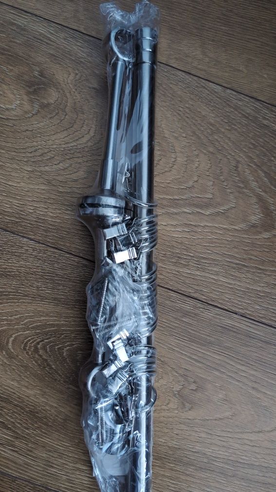 NOWY Karnisz metalowy pojedynczy Inspire Forio dł. 200cm (2m) fi19mm