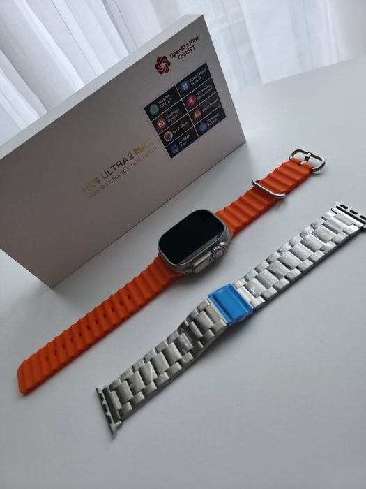 Smartwatch hk10 ultra 3, 6gen, komplet bez branolety