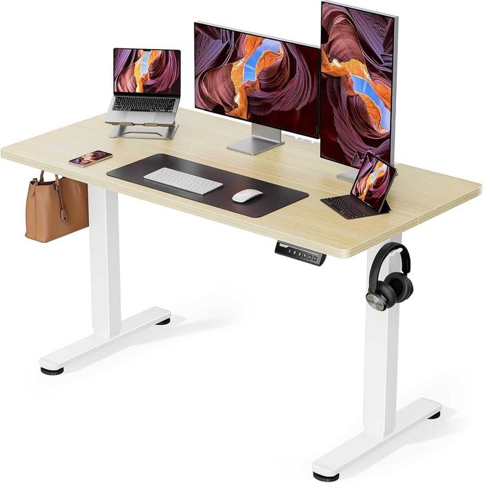 Nowe biurko elektryczne / stół / blat / 60x120cm / ErGear !A3348!