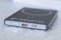 Павербанк тонкий, бездротова зарядка Essager Magnetic 20W 5000mAh