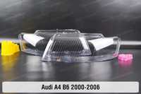 Скло корпуси фар Audi A4B6 A4 B7 а4б8 a4b8 А4В7 А4 В7 2000-2015