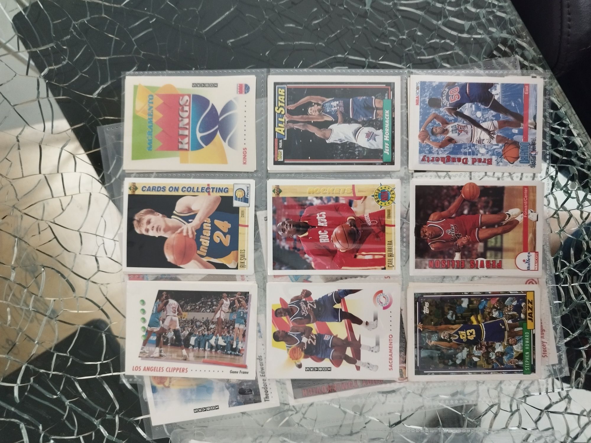 Lote cromos NBA vintage
