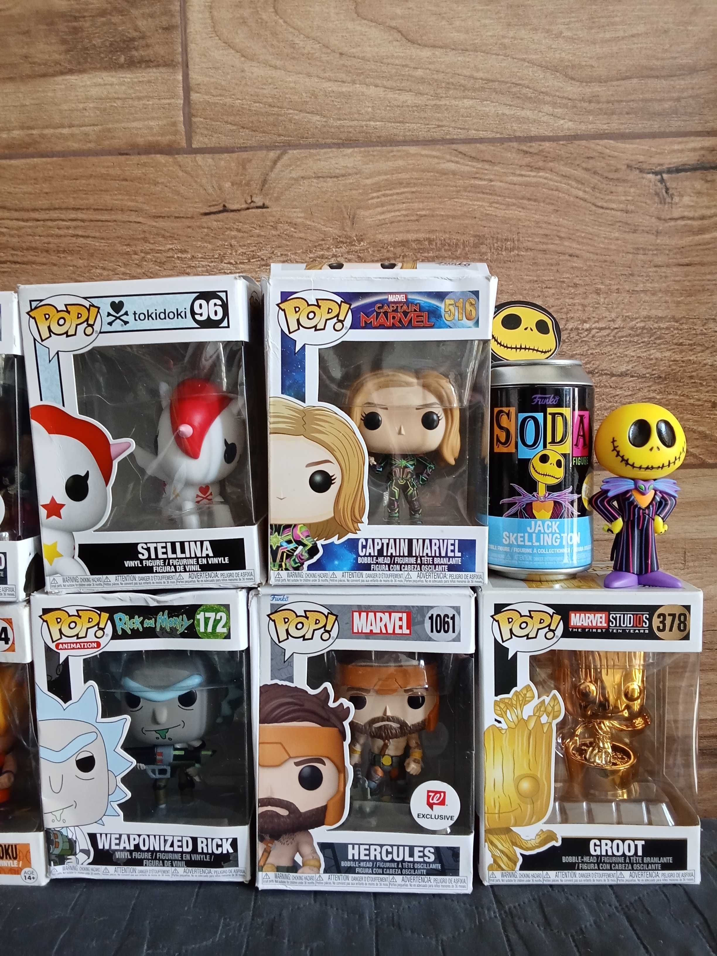 Funko Christmas-Jack CAPTAIN MARVEL Deadpool  Rick and Morty Groot