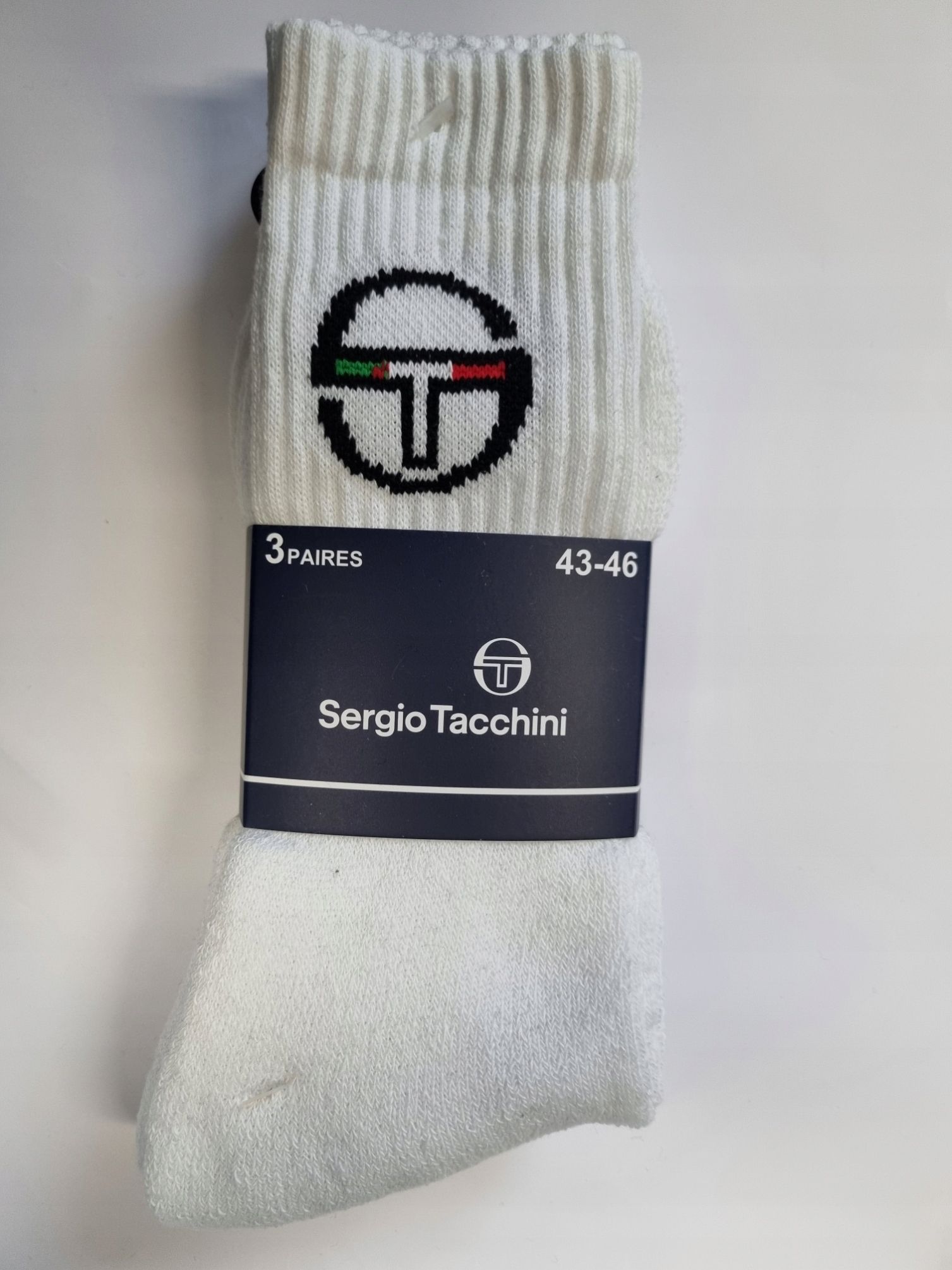 Y3292 SERGIO TACCHINI Skarpety wysokie skarpetki 33PACK 3PARY 43-46