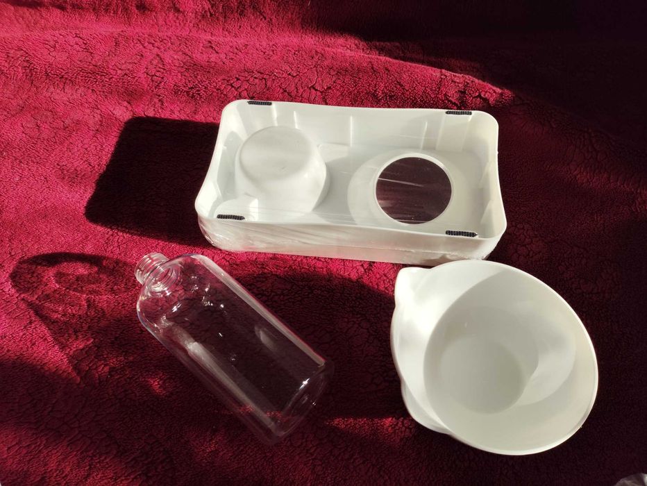 Miska z automatycznym dozownikiem wody dla psa i kota 2w1 NOWA.