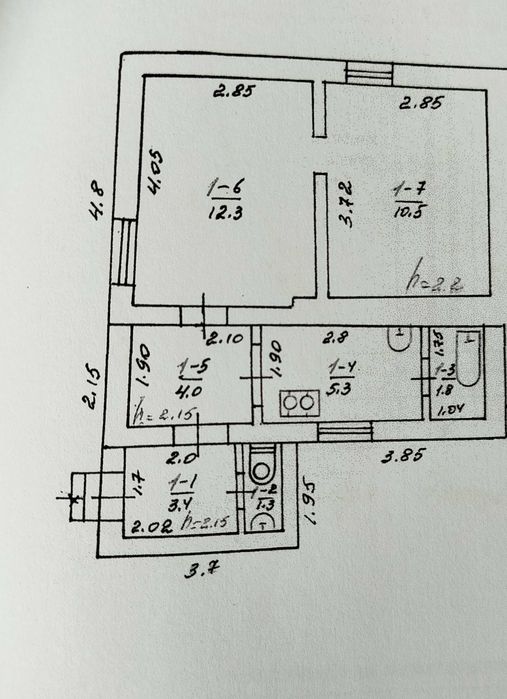 Продається будинок у центральній частині міста