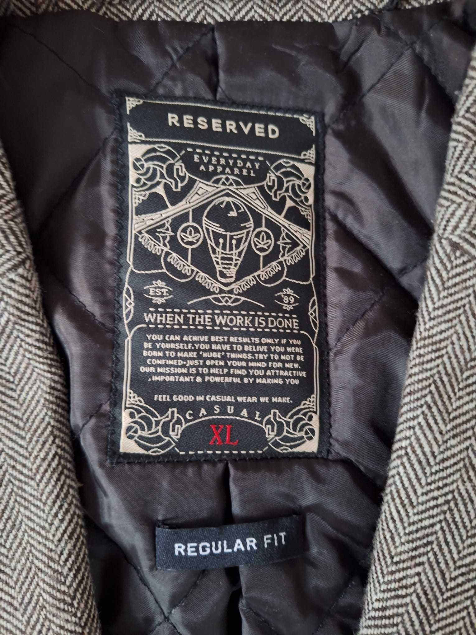 Marynarka męska ocieplana roz. XL Reserved